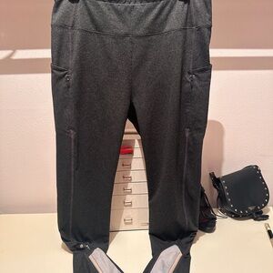 Talbots Charcoal Activewear Pants